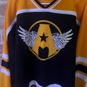 Aerosmith Hockey Jersey (Bruins Color Scheme)